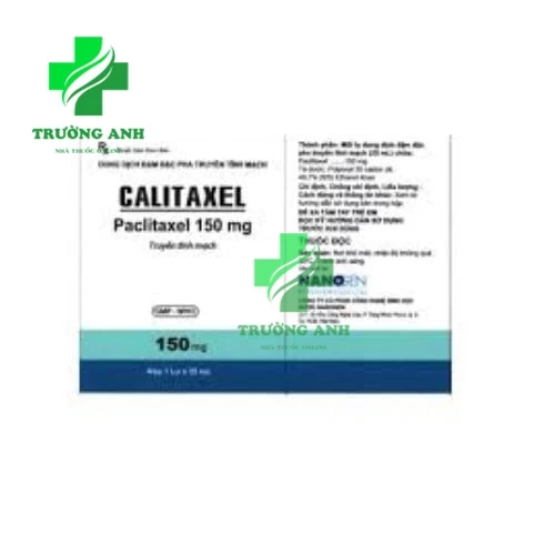 Calitaxel 150mg/25ml Nanogen - Thuốc điều trị ung thư